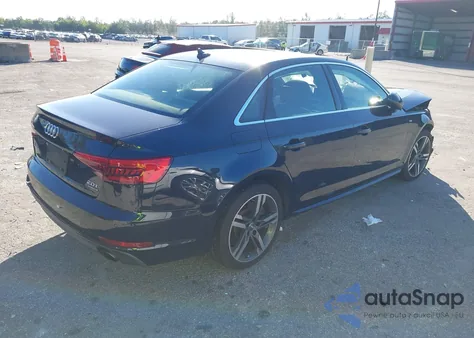 2017 Audi A4 2.0T Premium из США, поврежденный, VIN WAUENAF48HN064614